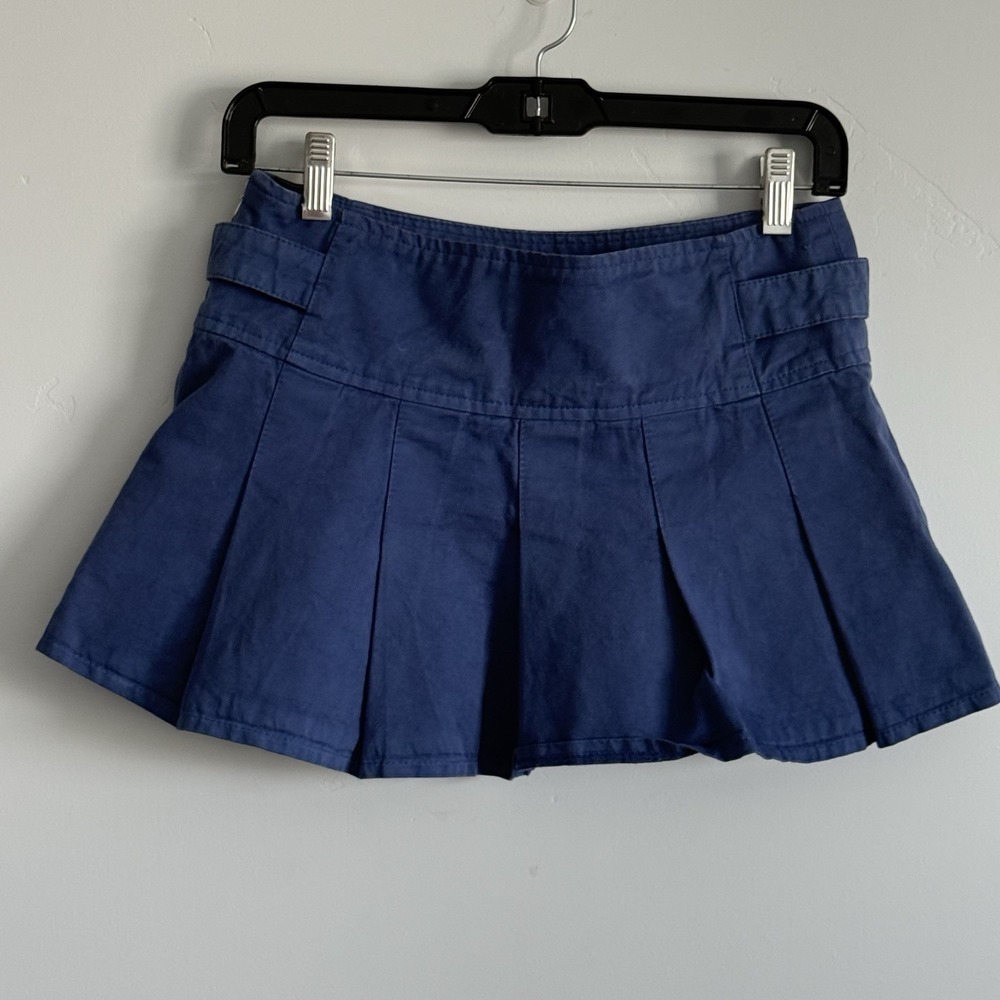 Brandy Melville Pleated Micro Mini Skirt Small Tennis Retro Prep - Picture 7 of 7